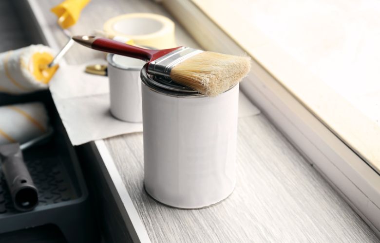 Aluminium raam schilderen